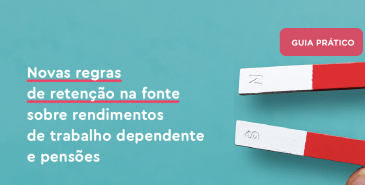 guia novas retenções