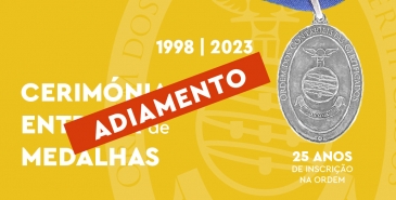 adiamento medalhas